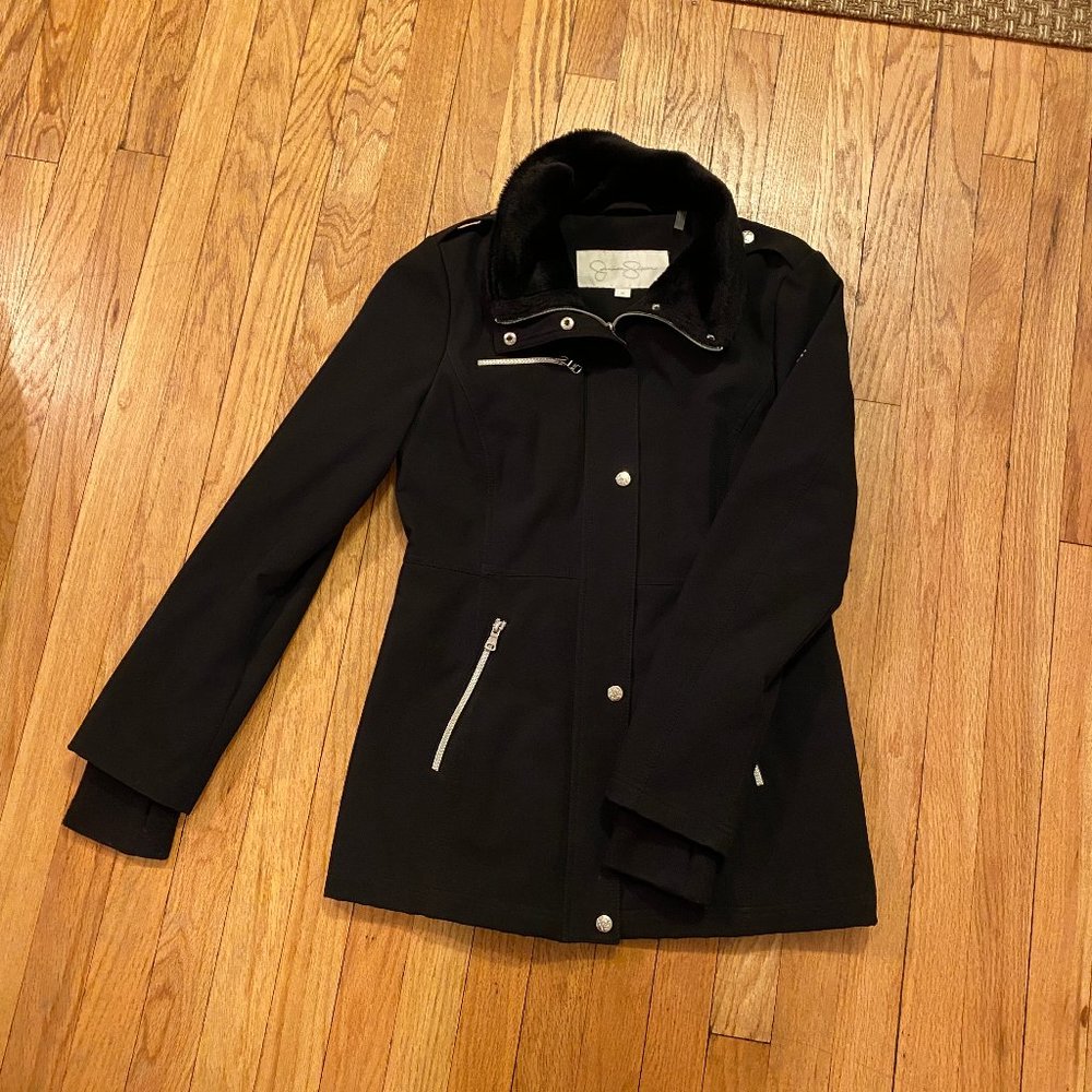 Jessica Simpson Black Coat